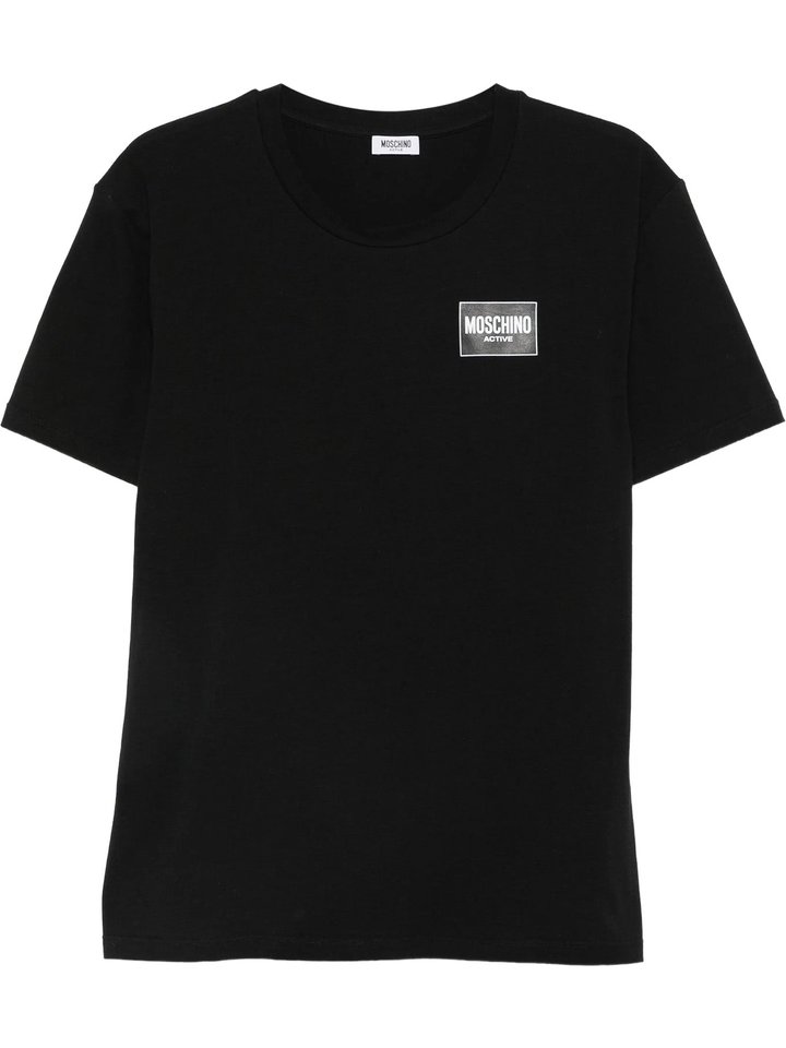 Moschino T-shirt Uomo Nero, view 1