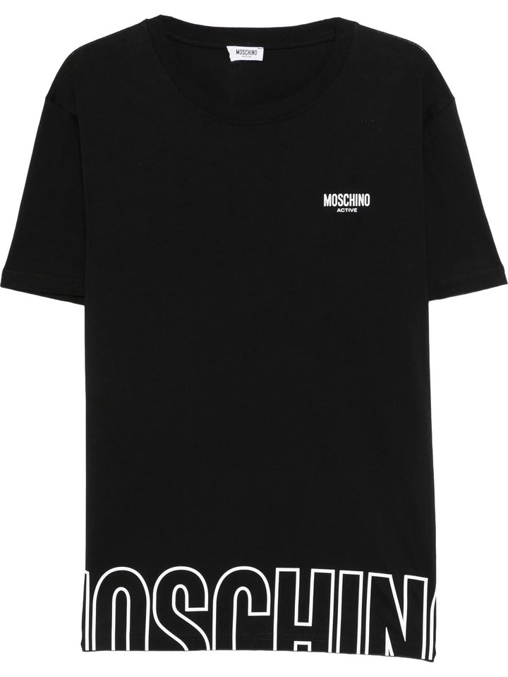 Moschino T-shirt Uomo Nero, view 1