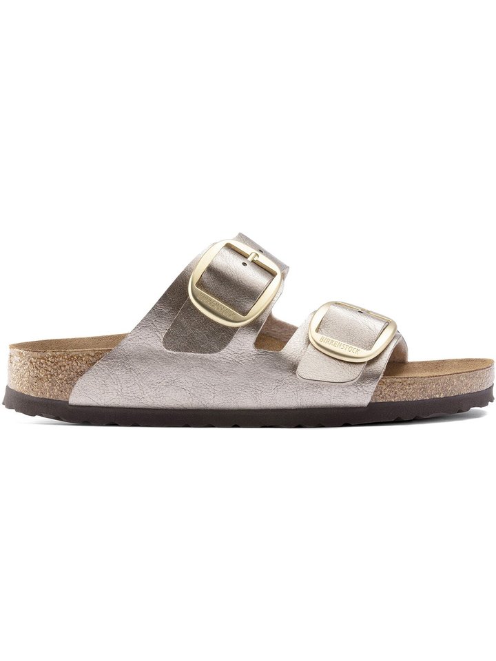 Birkenstock BIRKENSTOCK ARIZONA BIG BUCKLE BIRKO-FLOR GRACEFUL TAUPE- Ciabatta Taupe, view 1