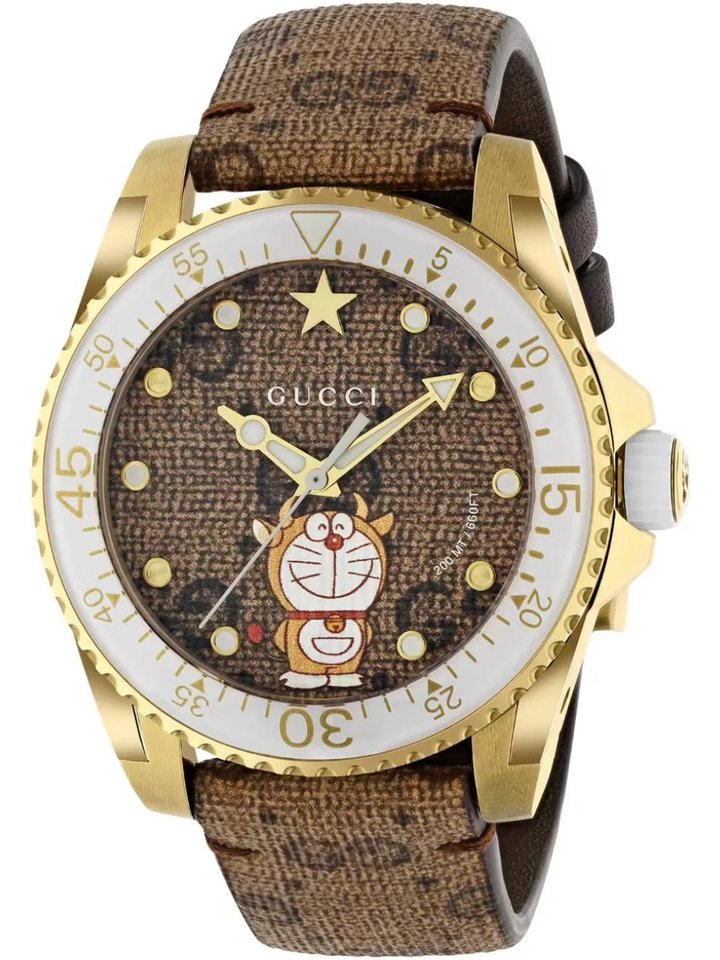 Gucci Gucci Dive Doraemon YA136334 Unisex Watch, view 1