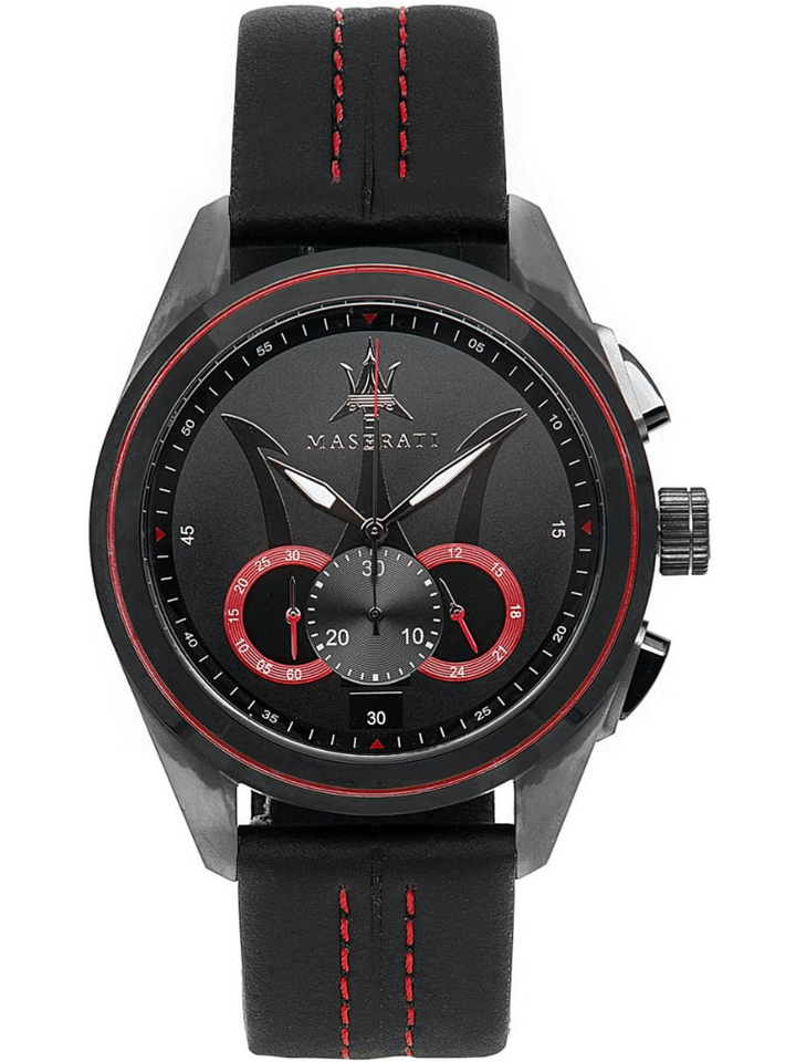 Maserati Maserati R8871612023 Traguardo Chronograph Black Dial Men's Watch, view 1