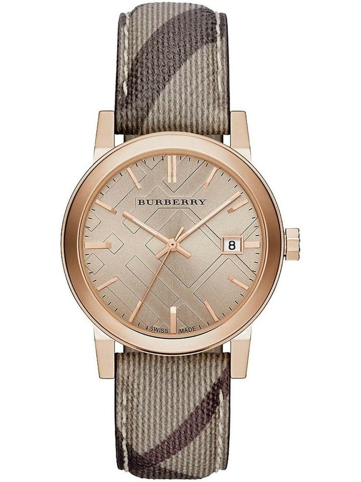 Burberry Burberry BU9040 The City Rose Gold Tone Women's Watch, view 1