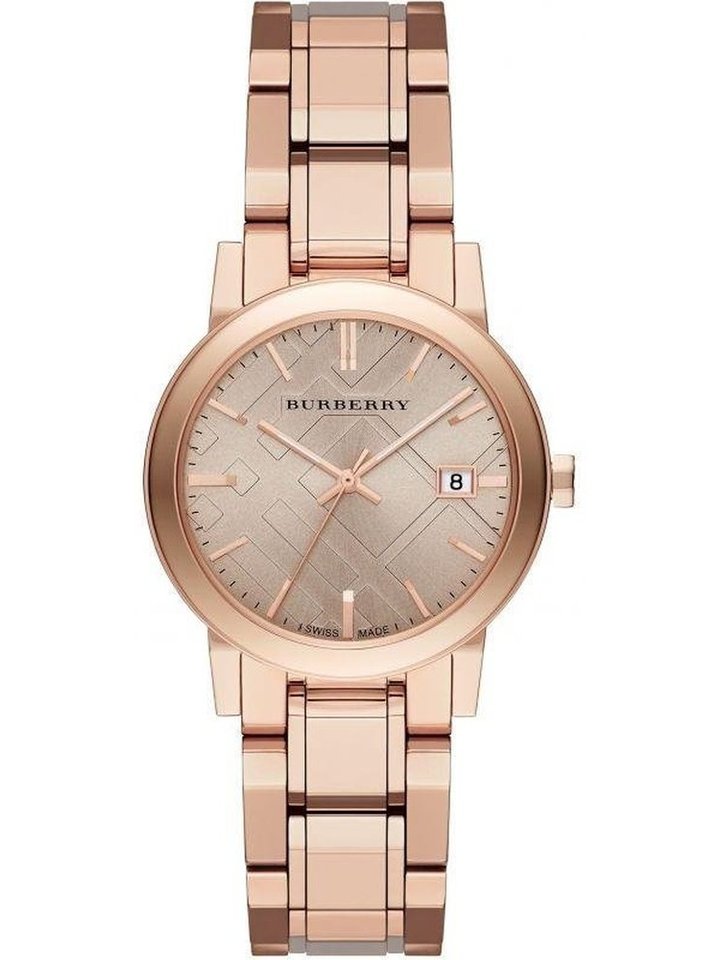 Burberry Burberry BU9135 Brown Rose Gold Stainless Steel Women's Watch, view 1
