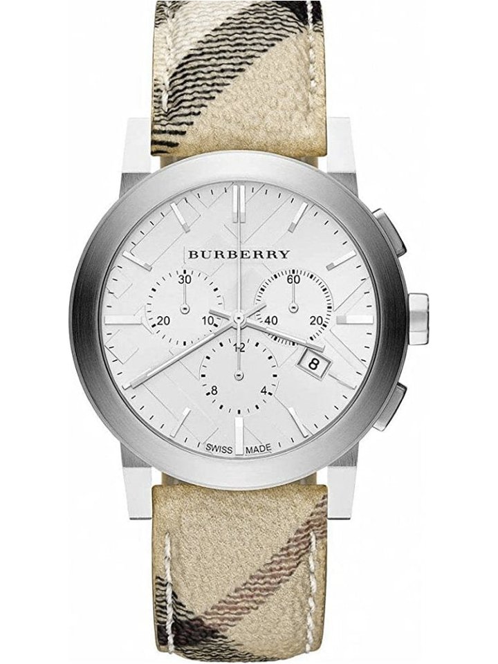 Burberry Burberry BU9360 The City Nova Check Chronograph Men's Watch, view 1