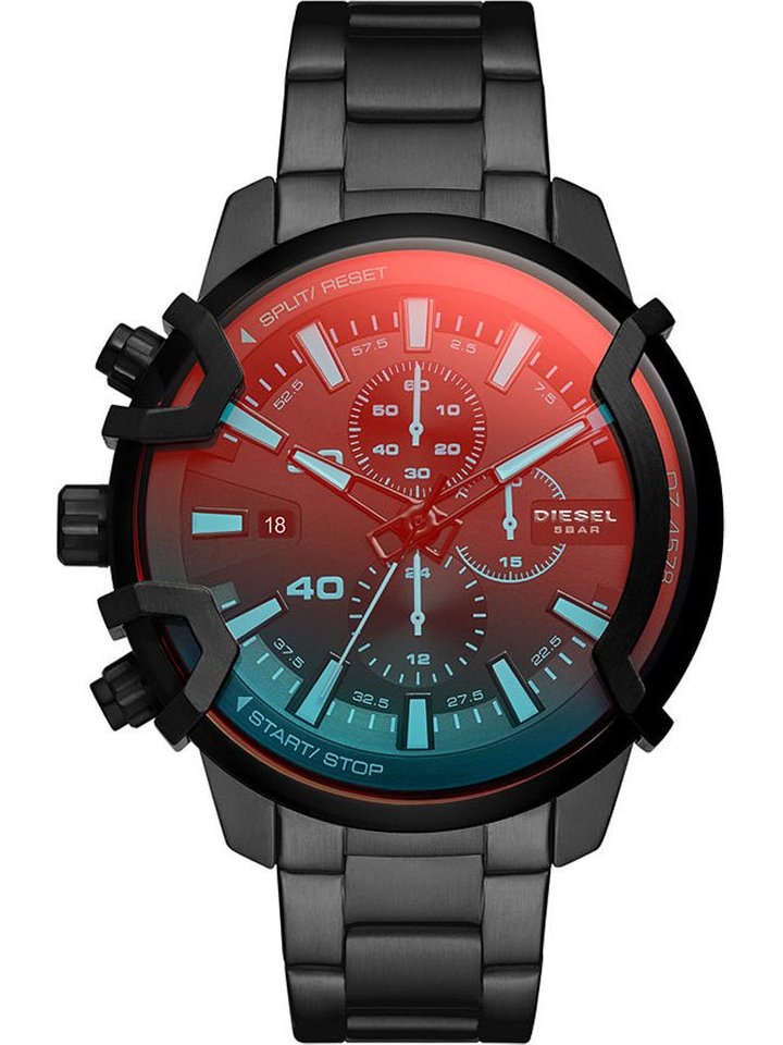 Diesel Diesel DZ4578 Griffed Chronograph Movement Men's Watch, view 1