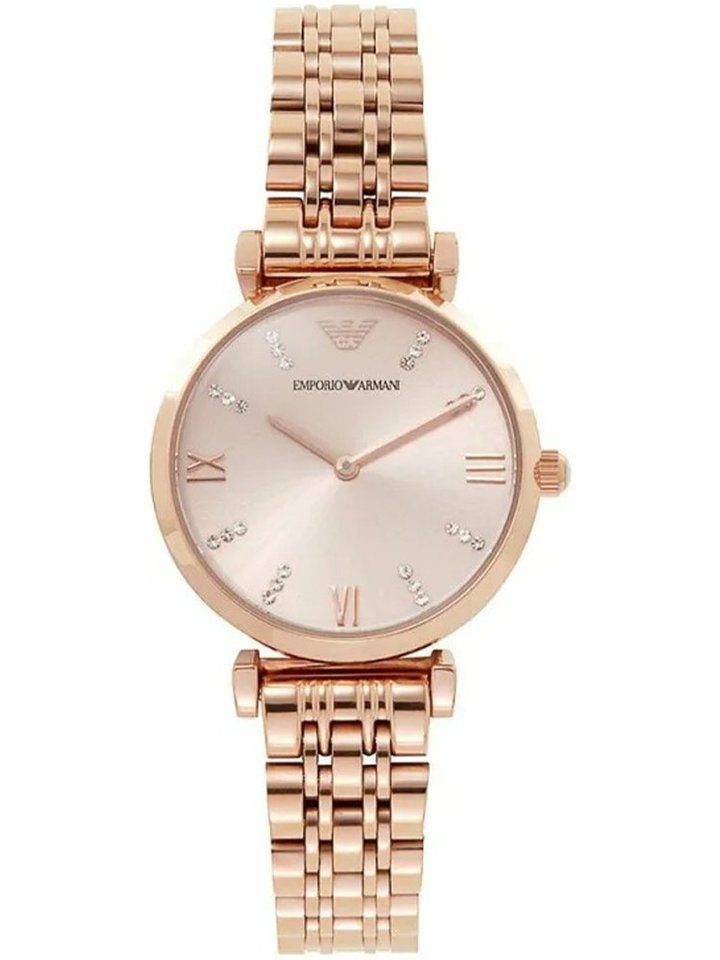 Emporio Armani Emporio Armani AR11059 Ladies Watch T-Bar Gianni Rose Gold, view 1