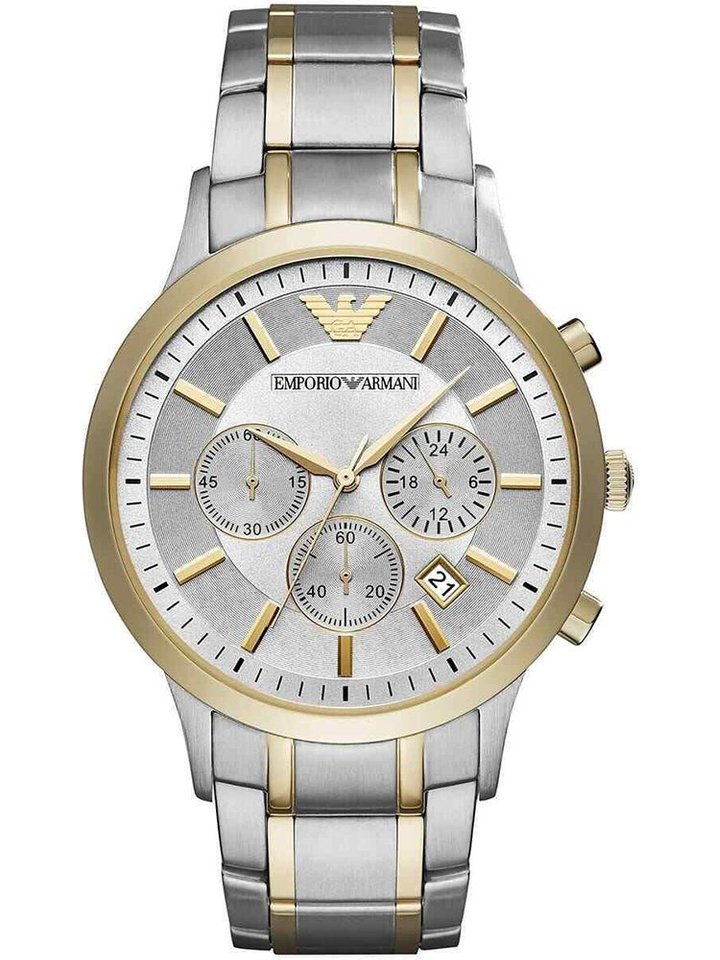 Emporio Armani Emporio Armani AR11076 Men's Watch Renato Gold, view 1