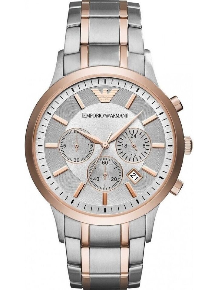 Emporio Armani Emporio Armani AR11077 Men's Watch Renato Rose Gold, view 1