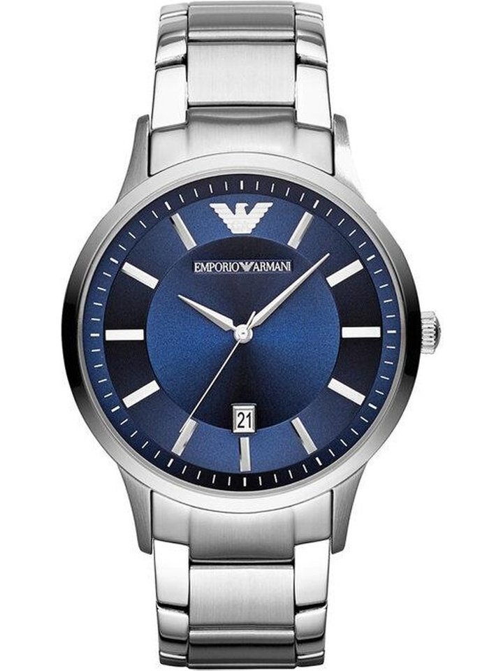 Emporio Armani Emporio Armani AR11180 Quartz Blue Dial Men's Watch, view 1