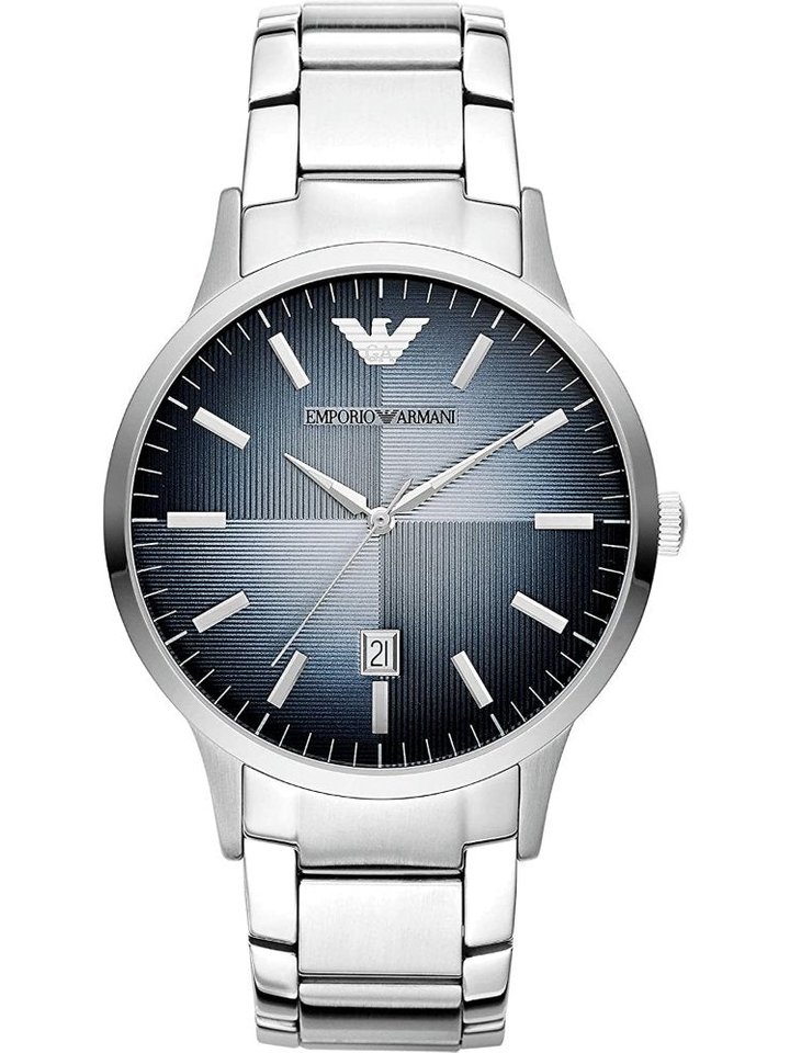 Emporio Armani Emporio Armani AR11182 Quartz Blue Dial Men's Watch, view 1