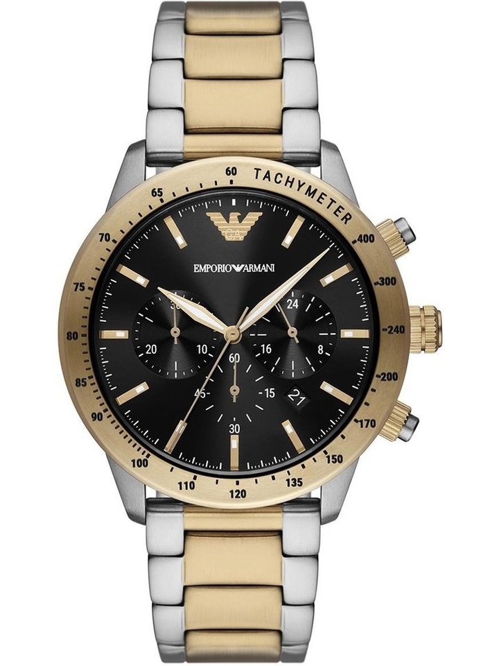Emporio Armani Emporio Armani AR11521 Mario Chronograph Men's Watch, view 1