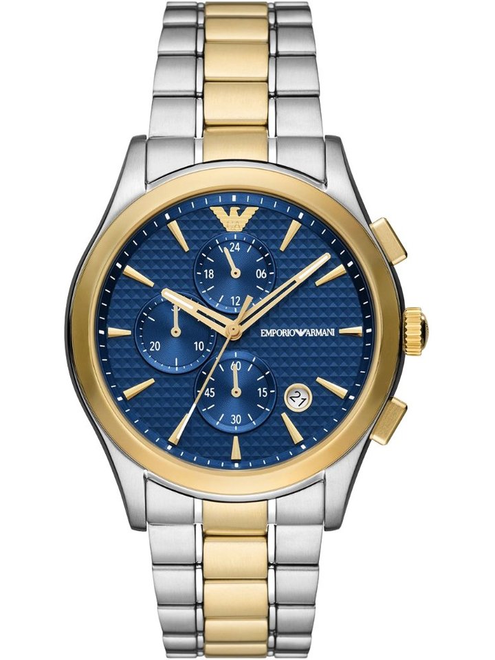 Emporio Armani Emporio Armani AR11579 Paolo Two-Tone Chronograph Men’s Watch, view 1