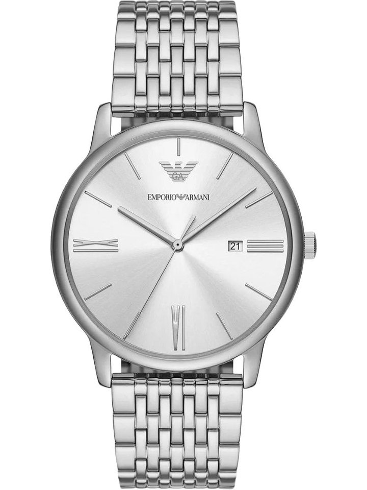Emporio Armani Emporio Armani AR11599 Minimalist Three-Hand Date Men’s Watch, view 1