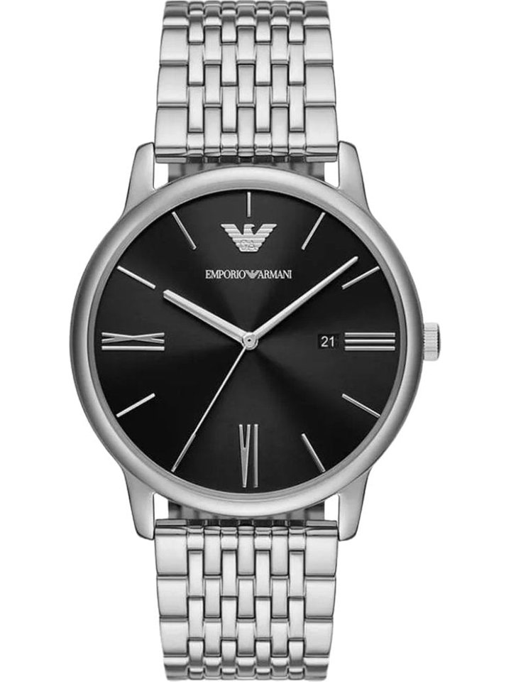 Emporio Armani Emporio Armani AR11600 Minimalist Three-Hand Date Men’s Watch, view 1