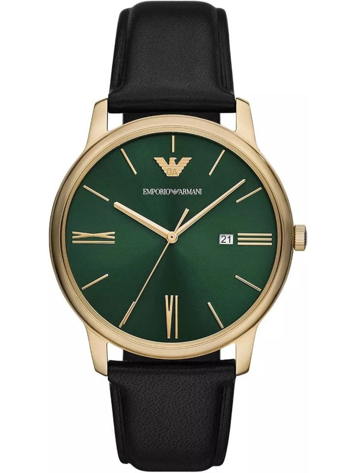 Emporio Armani Emporio Armani AR11601 Minimalist Three-Hand Date Men’s Watch, view 1