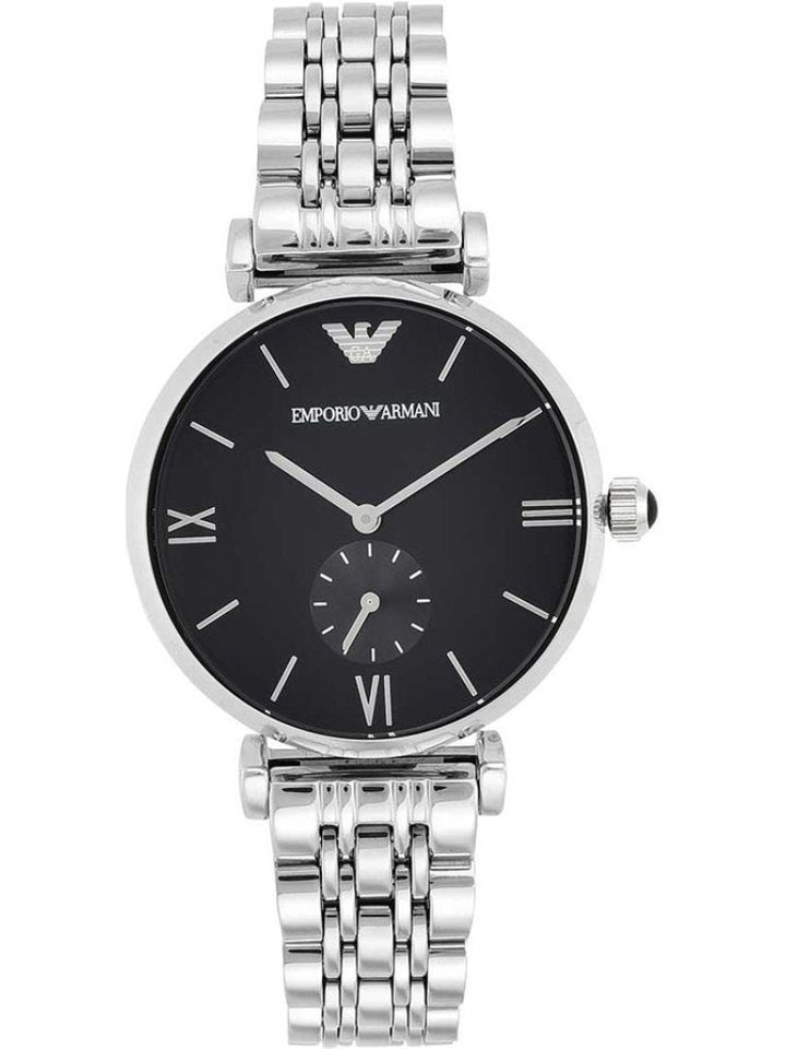 Emporio Armani Emporio Armani AR1676 Black Dial Men's Watch, view 1