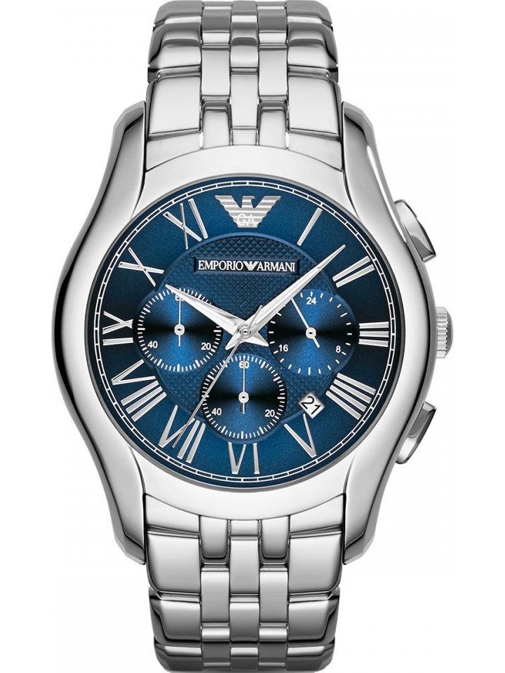 Emporio Armani Emporio Armani AR1787 Blue Chronograph Dial Men's Watch, view 1