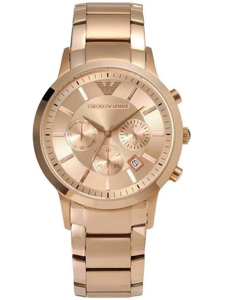 Emporio Armani Emporio Armani AR2452 Men's Watch Rose Gold, view 1