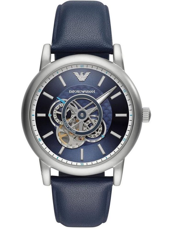 Emporio Armani Emporio Armani AR60011 Chronograph Automatic Blue Dial Men's Watch, view 1