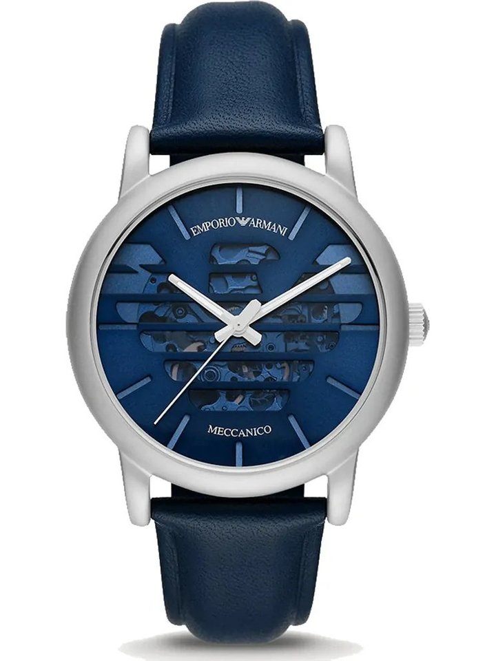 Emporio Armani Emporio Armani AR60030 Automatic Luigi Blue Men's Watch, view 1