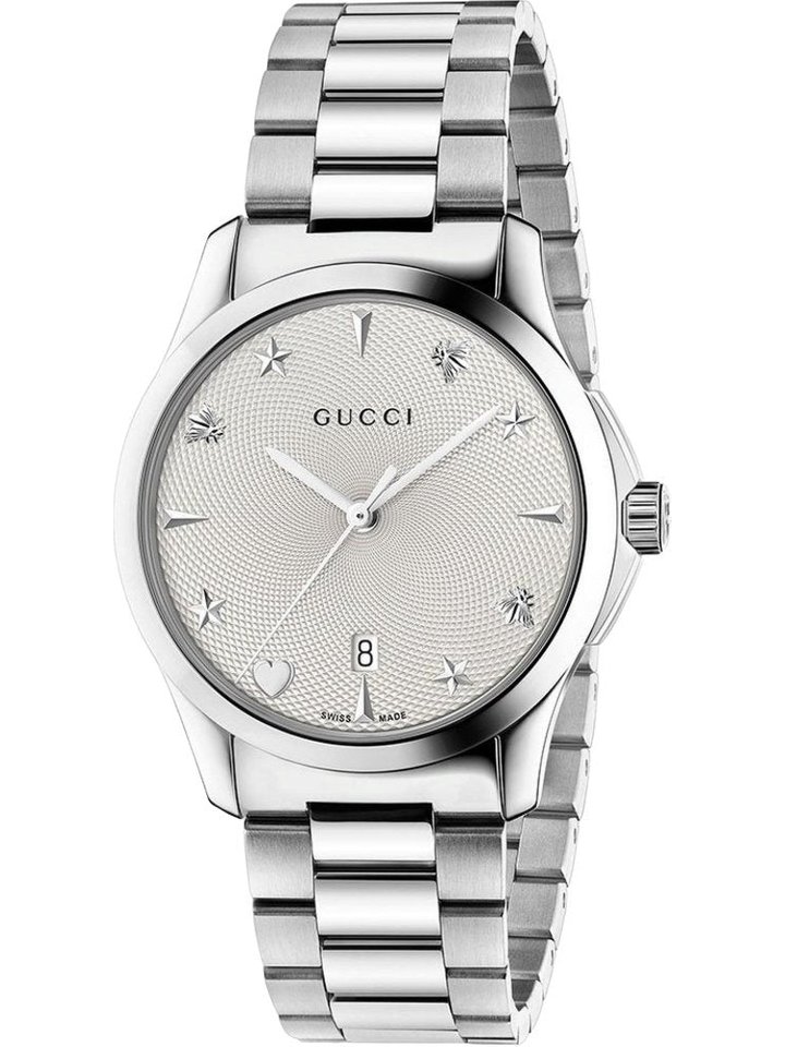 Gucci Gucci YA1264028A G-Timeless Silver Dial Unisex Watch, view 1