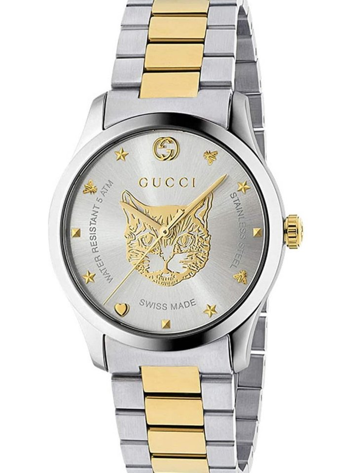 Gucci Gucci YA1264074 G-Timeless Two-Tone Unisex Watch, view 1