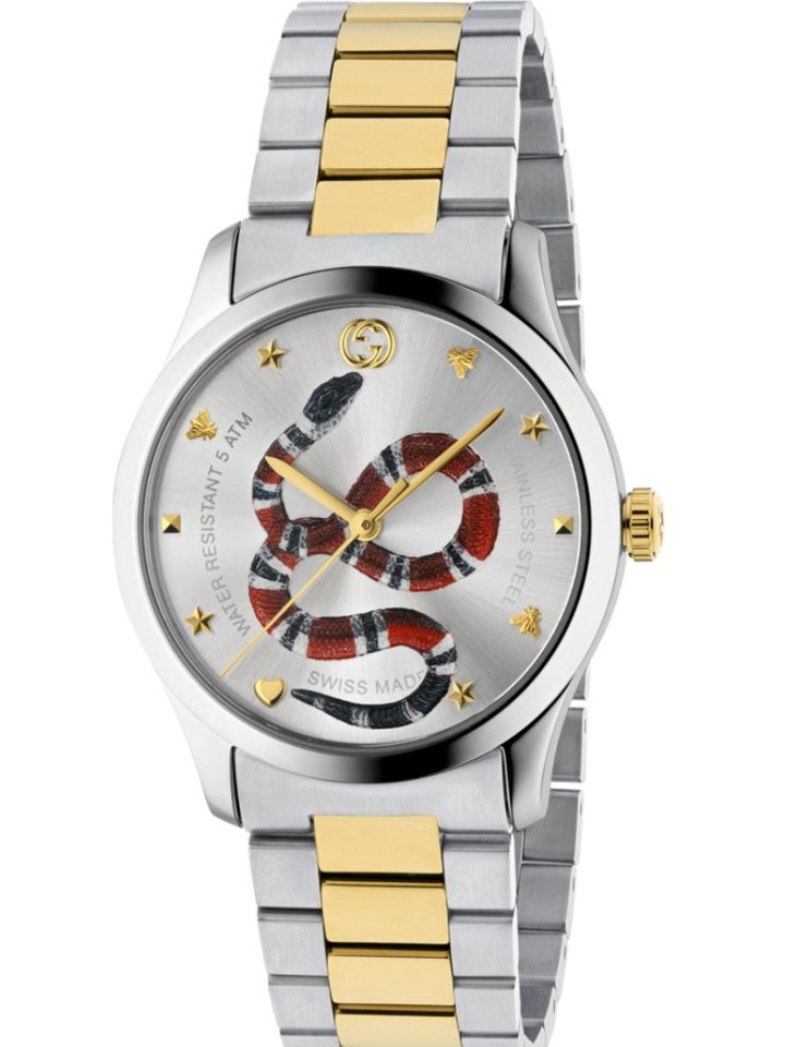 Gucci Gucci YA1264075 G-Timeless Two-Tone Men's Watch, view 1
