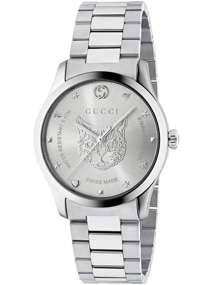 Gucci Gucci YA1264095 G-Timeless Silver Dial Unisex Watch, view 1