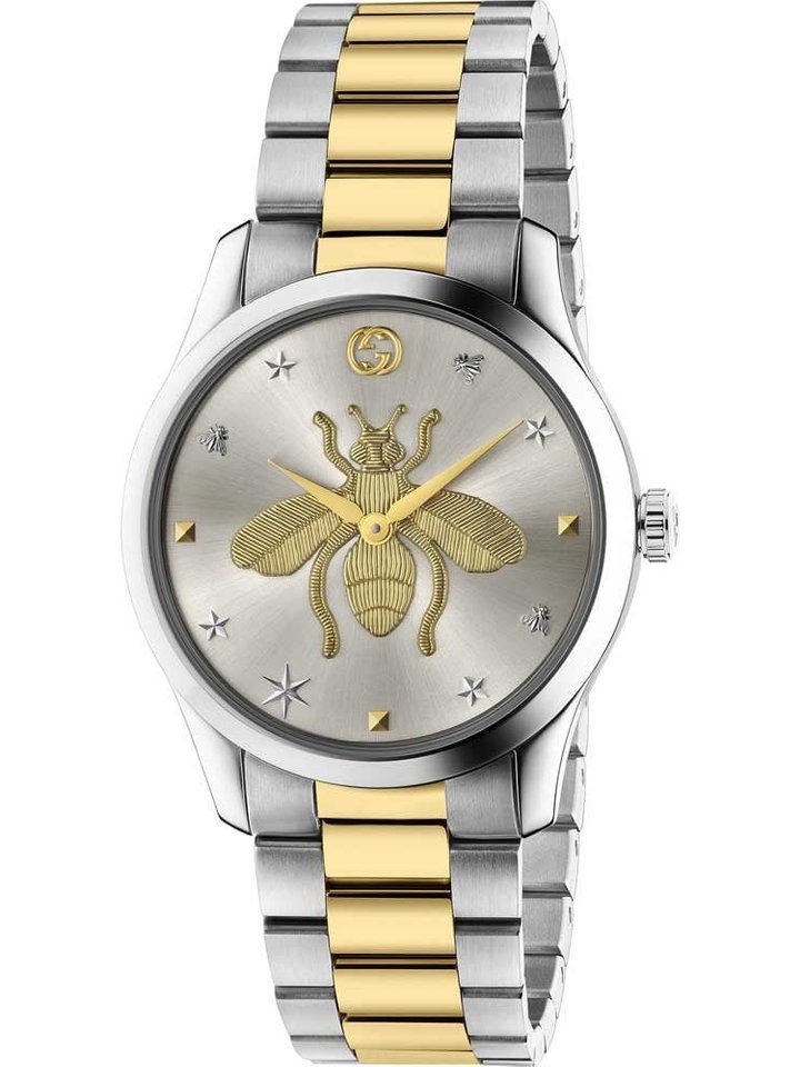 Gucci Gucci YA1264131 G-Timeless Bee Motif 38mm Unisex Watch, view 1
