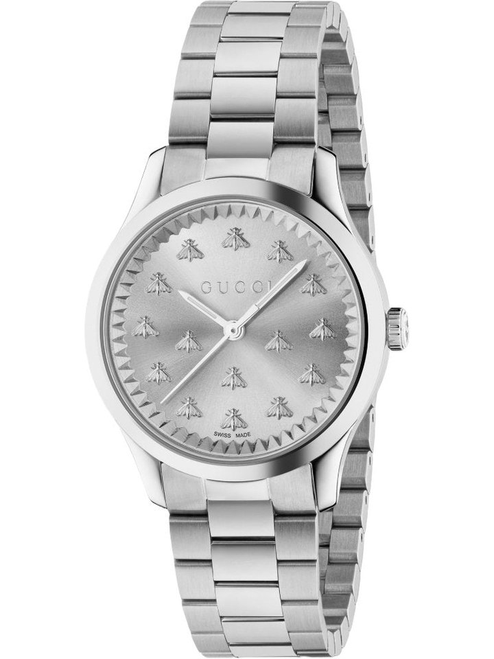 Gucci Gucci YA1265031 G-Timeless Silver Dial Ladies Watch, view 1