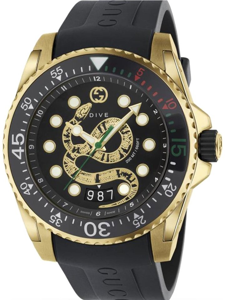 Gucci Gucci YA136219 Dive Men's Watch, view 1