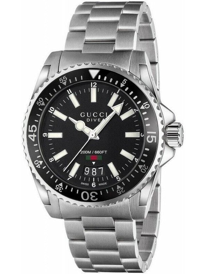 Gucci Gucci YA136301 Dive 40mm Stainless Steel Men's Watch, view 1