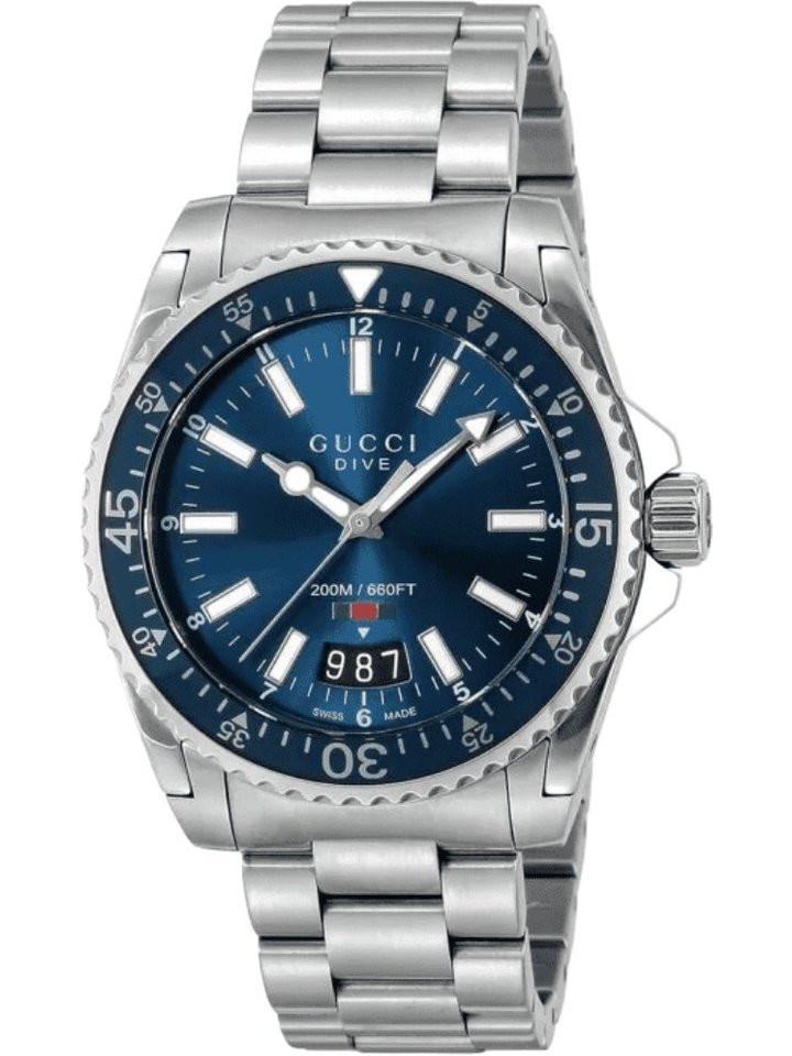 Gucci Gucci YA136311 Dive 40mm Stainless Steel Men's Watch, view 1