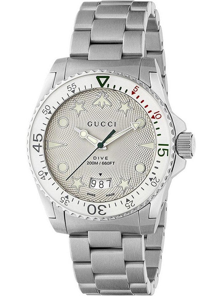Gucci Gucci YA136336 Unisex Dive Stainless Steel Watch, view 1