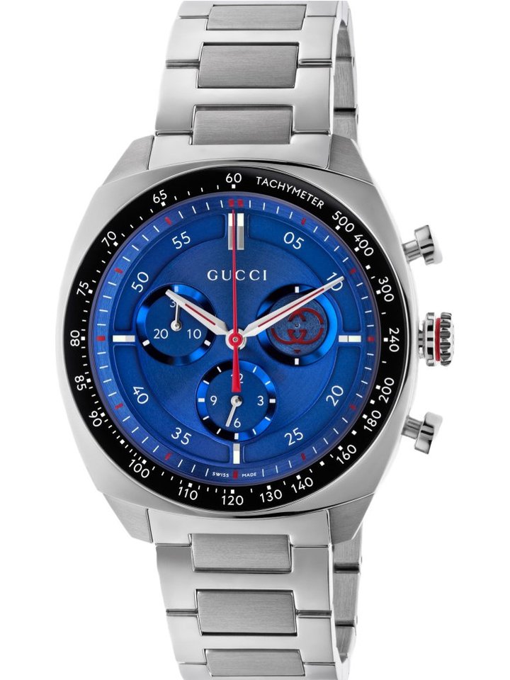 Gucci Gucci YA142317 Interlocking Chronograph Men's Watch, view 1