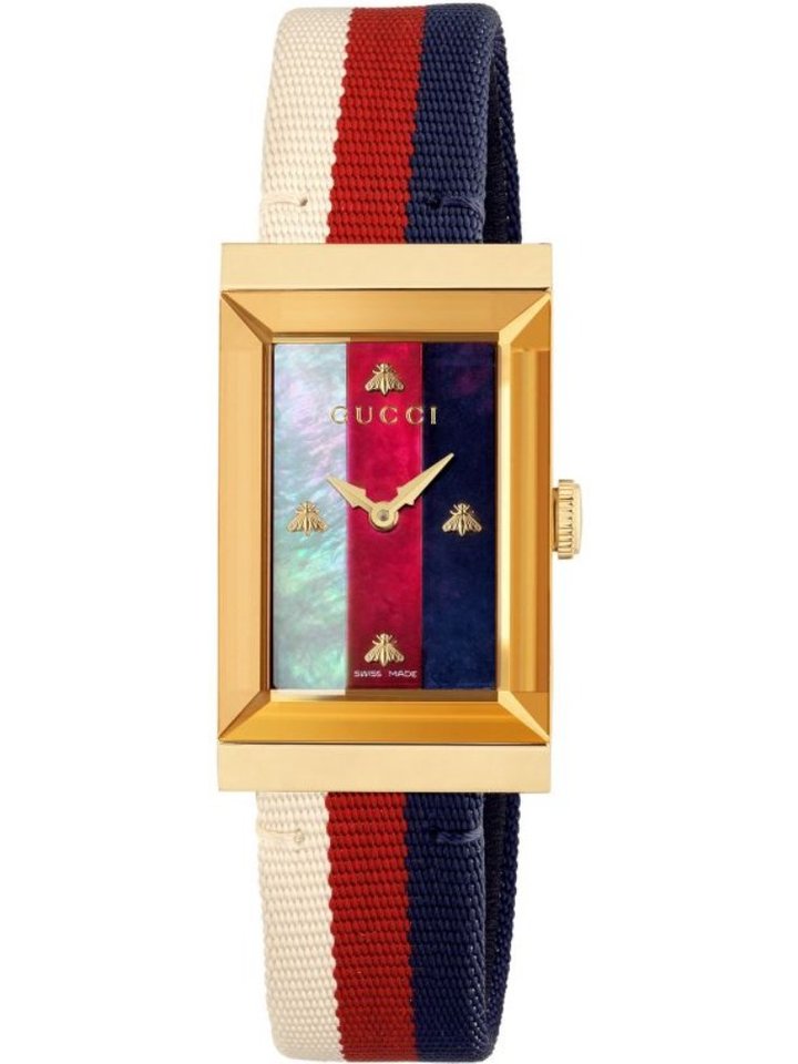 Gucci Gucci YA147405 G-Frame Multicolour Ladies Watch, view 1