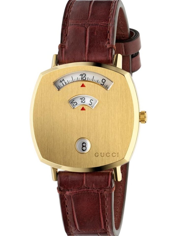 Gucci Gucci YA157405 GRIP Gold Unisex Watch, view 1