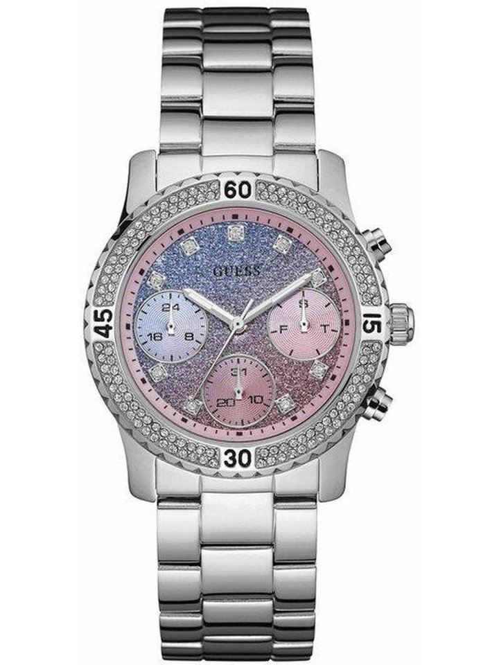 Guess Guess W0774L1 Confetti Multicolor Sparkling Dial Women's Watch, view 1