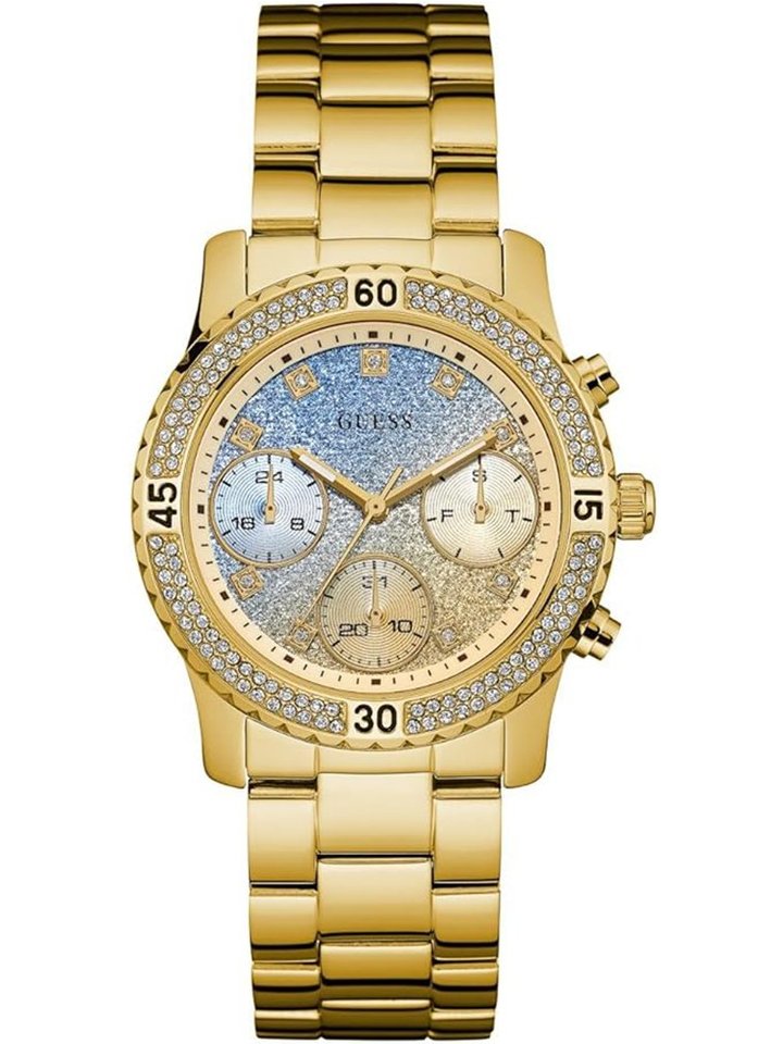 Guess Guess W0774L2 Analogue Quartz Steel Gold Women's Watch, view 1