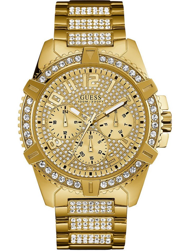 Guess Guess W0799G2 Frontier Gold Men's Watch, view 1