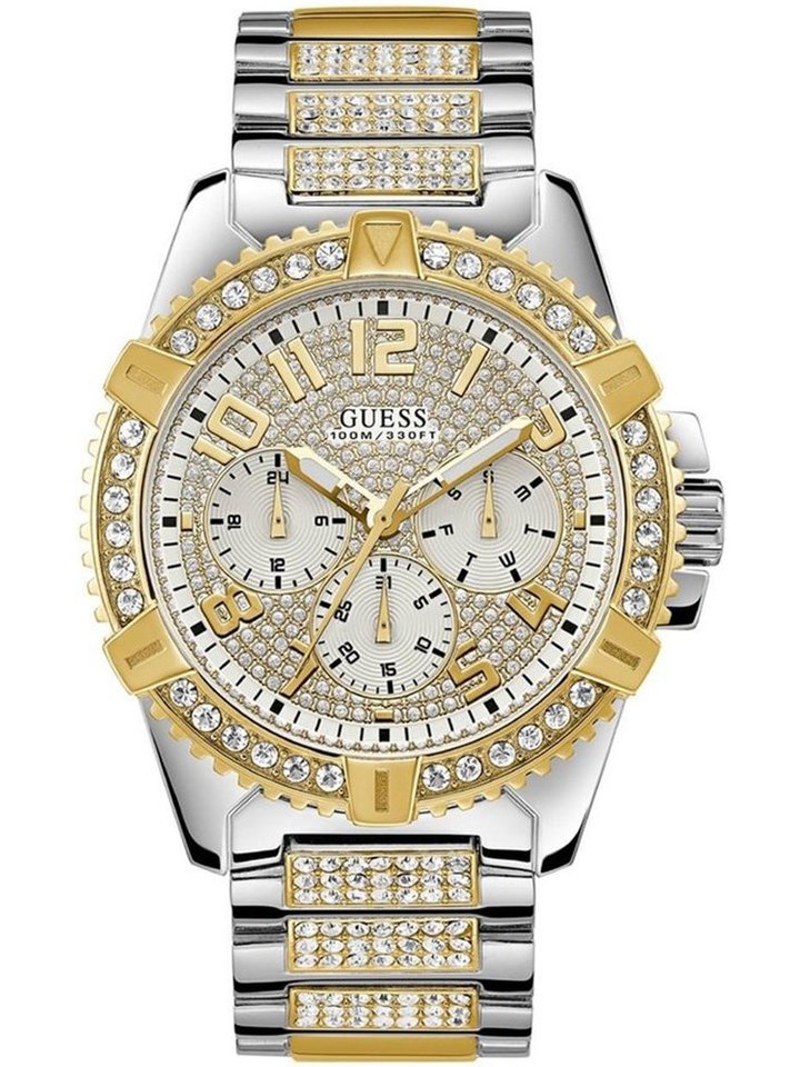 Guess Guess W0799G4 Gold Tone Frontier Men's Watch, view 1