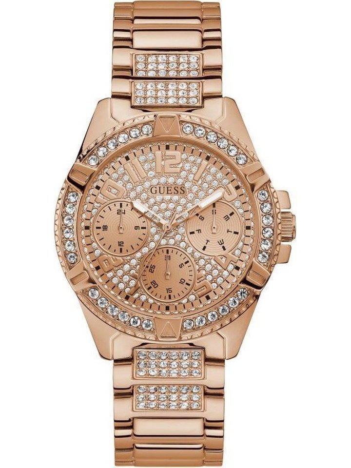 Guess Guess W1156L3 Rose Gold Ladies Watch, view 1