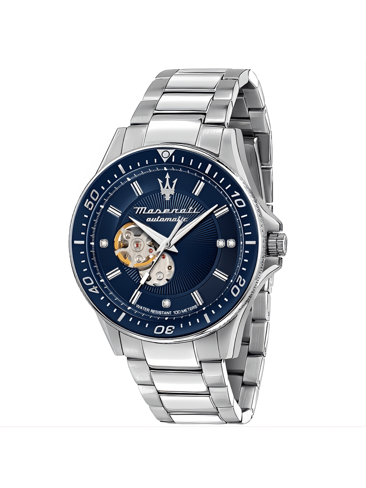 Maserati Maserati R8823140007 Sfida Automatic Blue Dial Men's Watch, view 1
