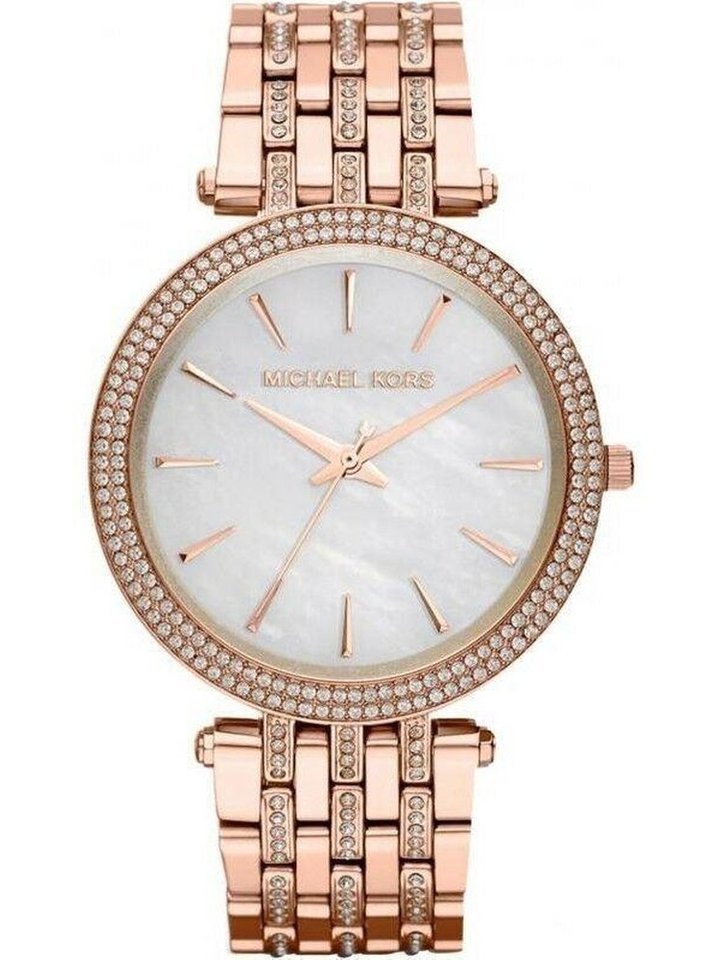 Michael Kors Michael Kors MK3220 Darci Mother of Pearl Dial Crystal Women's Watch, view 1