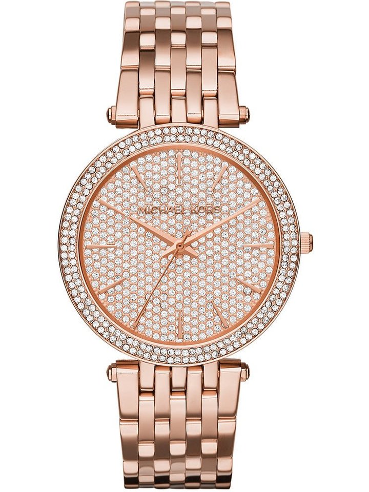 Michael Kors Michael Kors MK3439 Ladies Watch Darci Rose Gold Pave, view 1