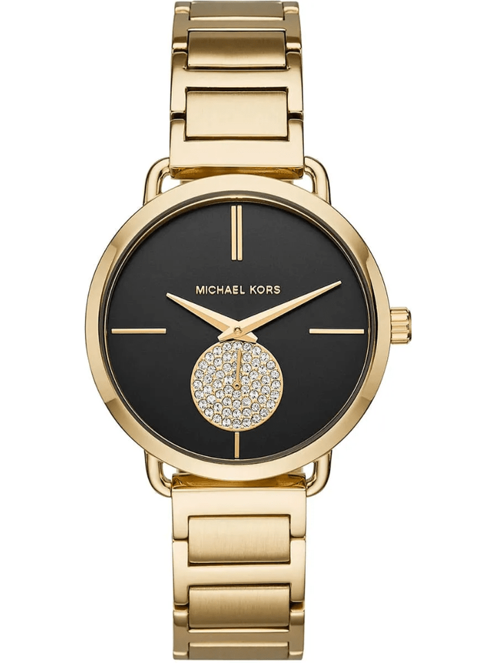 Michael Kors Michael Kors MK3788 Portia Black Dial Ladies Watch, view 1