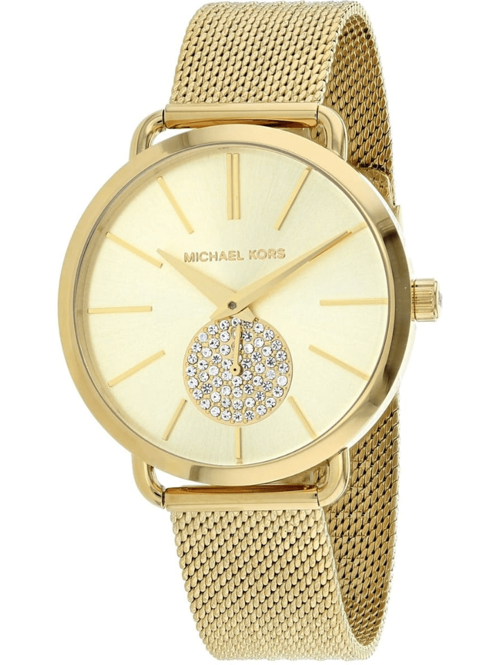 Michael Kors Michael Kors MK3844 Portia Gold Dial Ladies Watch, view 1