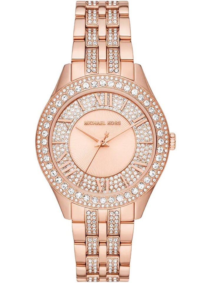Michael Kors Michael Kors MK4710 Harlowe Rose Gold-Tone Ladies Watch, view 1