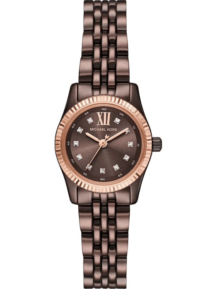 Michael Kors Michael Kors MK4844 Lexington Brown Dial Ladies Watch, view 1