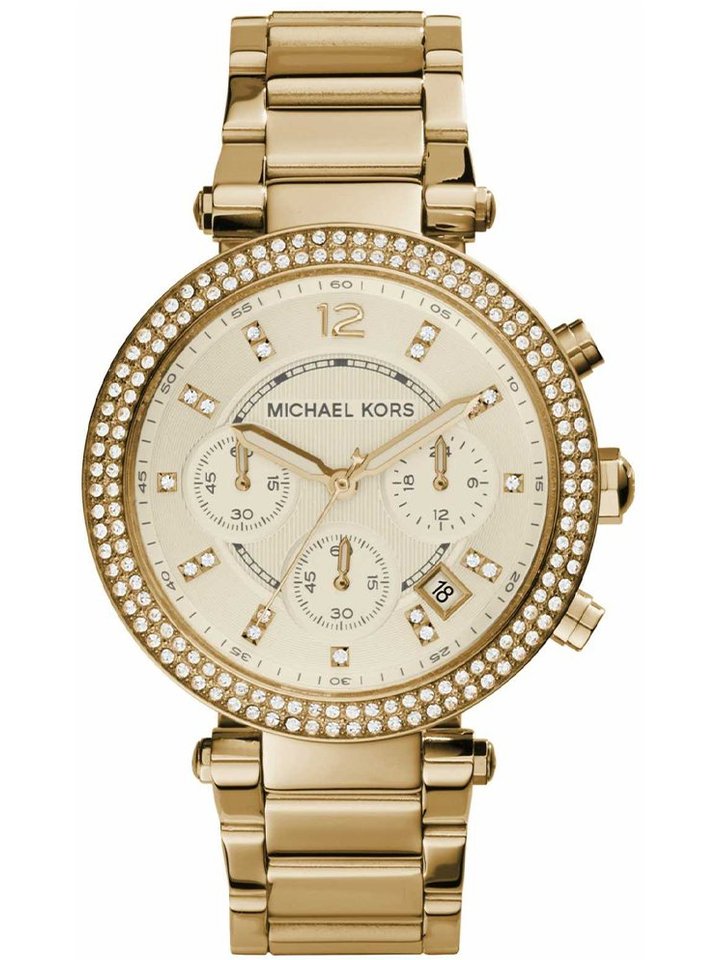 Michael Kors Michael Kors MK5354 Parker Gold Tone Ladies Watch, view 1